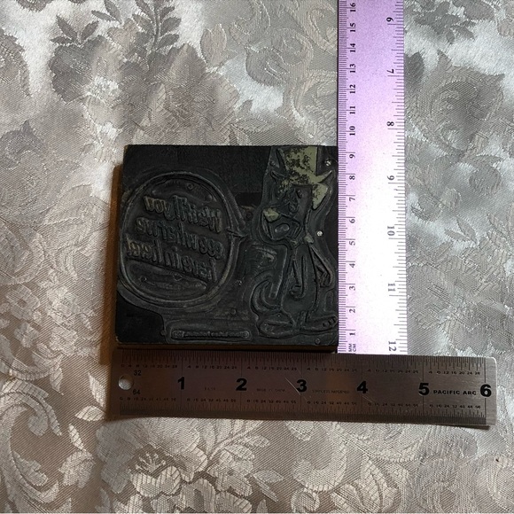 Antique Wood Print Block Huckleberry Hound Wait’ll You See What We Have In Here - Picture 5 of 7